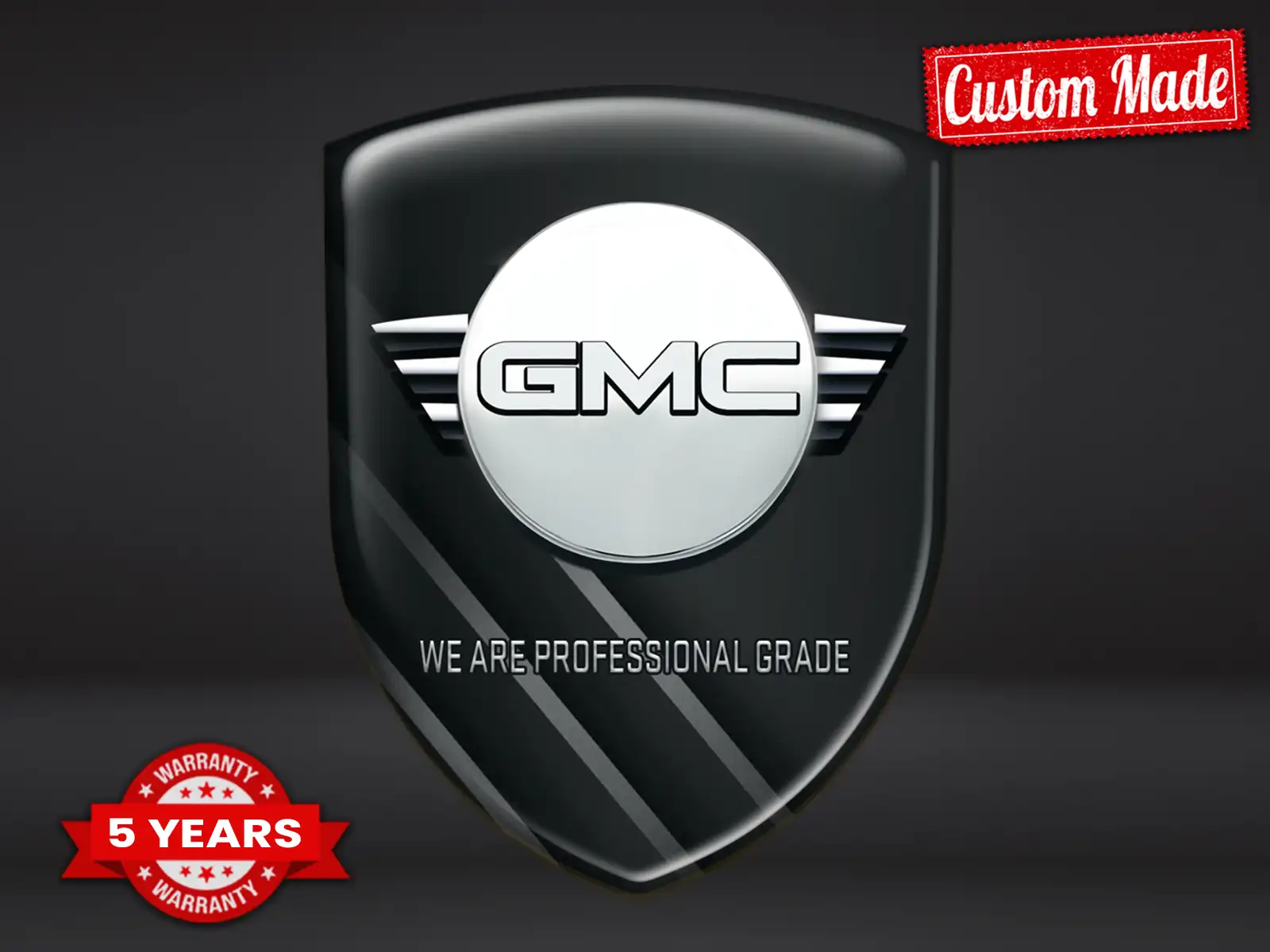 GMC Etichetta Autoadesiva Pro Max Durevole Chic Design